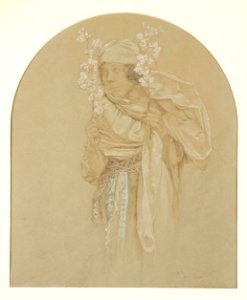 Alfons Mucha Allegorie des Frühlings