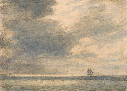 Alfred Abram Constable - Evening at Sea - Google Art Project