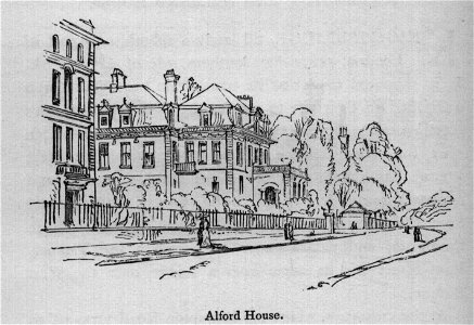 Alford House - Walks in London, Augustus Hare, 1878