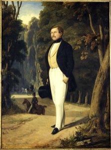 Alfred de Dreux - Portrait d'Augustin Grisier (1791-1865), maître d'armes - P1220 - Musée Carnavalet