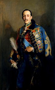 Alfonso XIII con uniforme de húsar (Museo Nacional Centro de Arte Reina Sofía)