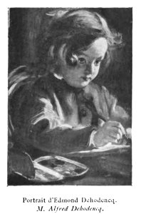 Alfred Dehodencq--portrait of Edmond Dehodencq