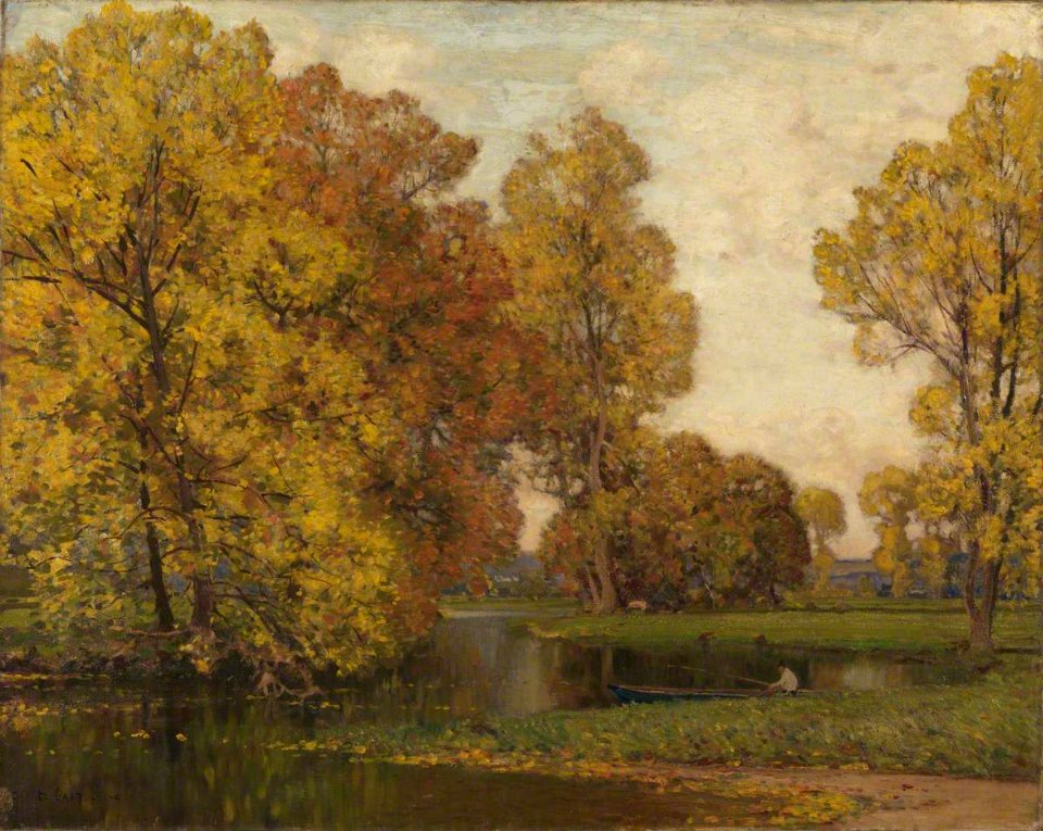 Alfred East (1844-1913) - Golden Autumn - N04917 - National Gallery