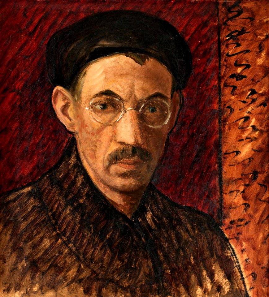 Alfred Ekstam - Self portrait