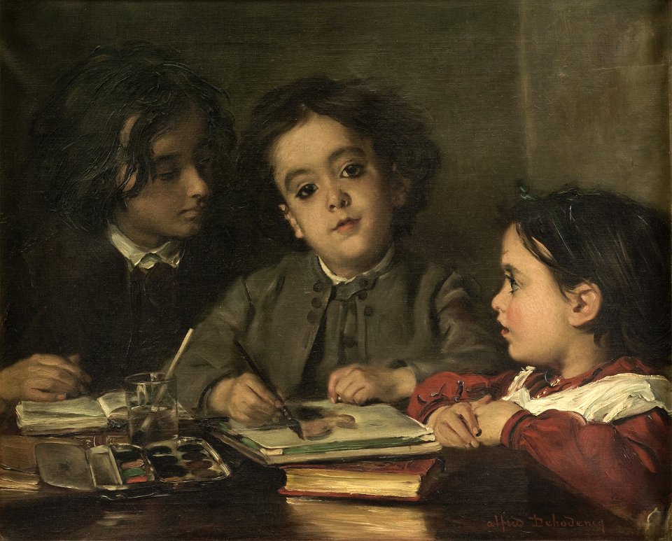 Alfred Dehodencq - Portraits intimes - PPP536 - Musée des Beaux-Arts de la ville de Paris