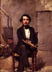 Alfred George Stevens (1817-1875) - An Artist in his Studio - N02212 - National Gallery