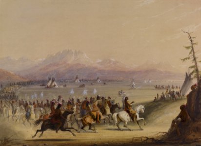 Alfred Jacob Miller - Cavalcade - Walters 371940199