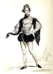 Alfred de Musset en page par Achille Deveria