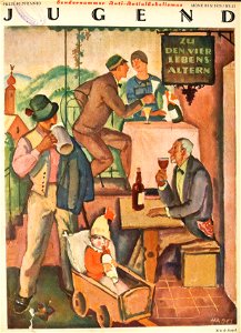 Alfred Hagel - Zu den vier Lebensaltern - Jugend Nr. 12, 1929