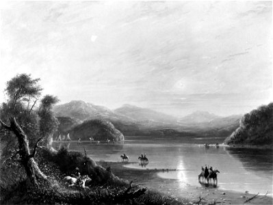 Alfred Jacob Miller - Green River (Oregon) - Walters 37194082