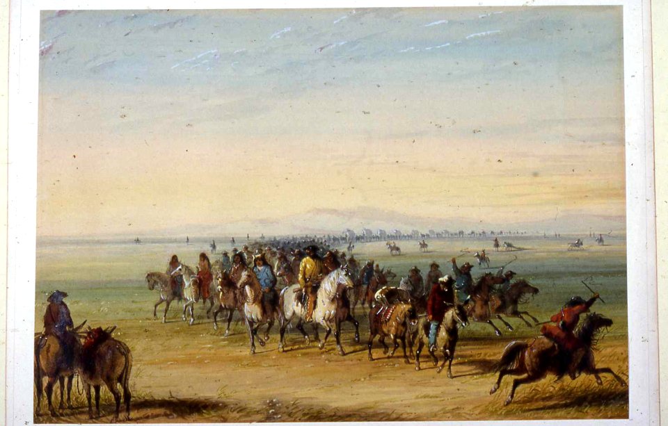 Alfred Jacob Miller - Caravan en Route - Walters 37194051