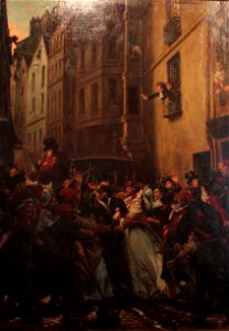 Alfred Dehodencq - Arrestation de Charlotte Corday