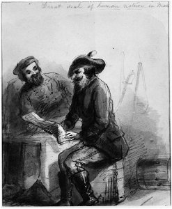 Alfred Jacob Miller - Great Deal of Human Nature in Man - Walters 37246827