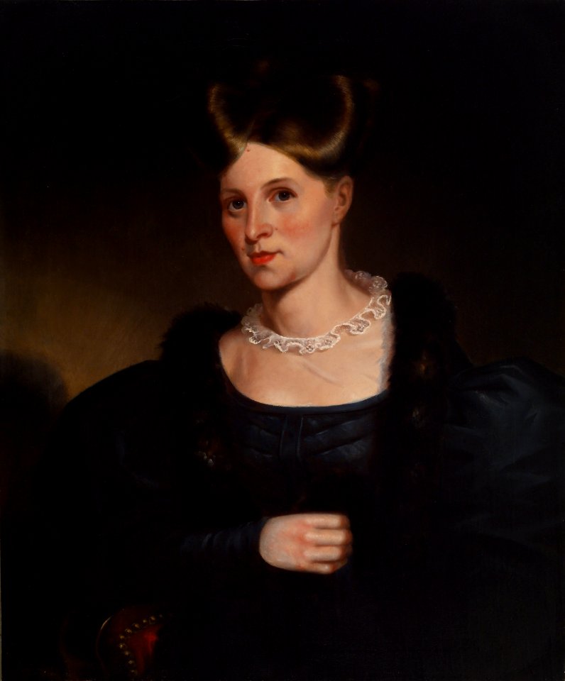 Alfred Jacob Miller - Portrait of Lydia Lloyd Murray - Walters 372774