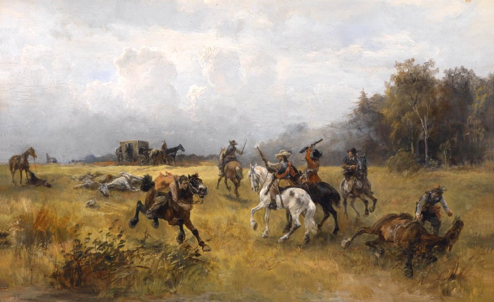 Alfred Friedländer Nach dem Überfalle