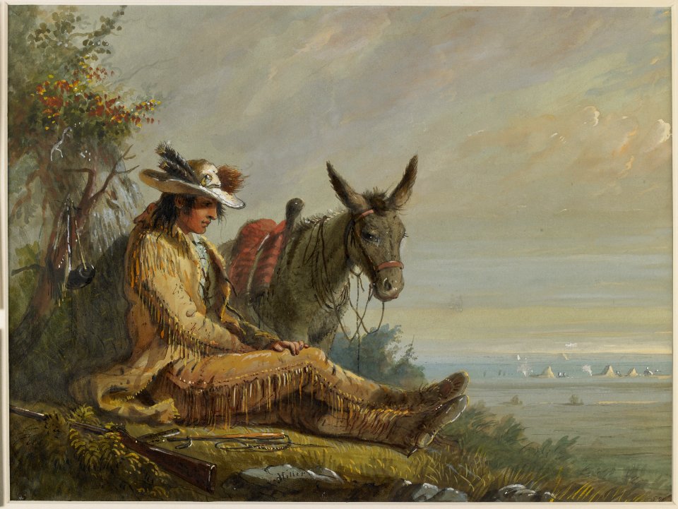 Alfred Jacob Miller - Pierre - Walters 37194053