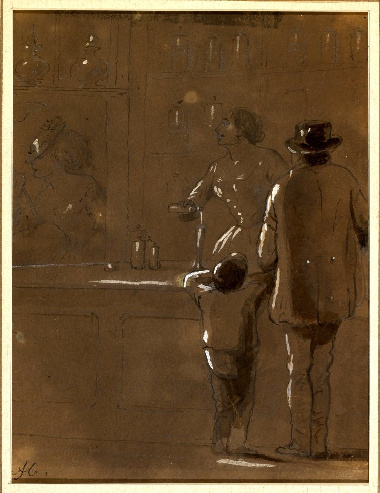 Alfred Jacob Miller - The Lady Apothecary - Walters 3725104