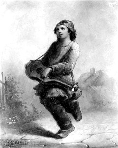 Alfred Jacob Miller - The Savoyard - Walters 371584
