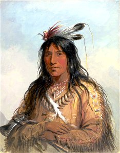 Alfred Jacob Miller - Head of Matau-Tathonca, Bull Bear- an Ogillalah -sic- - Walters 37194045