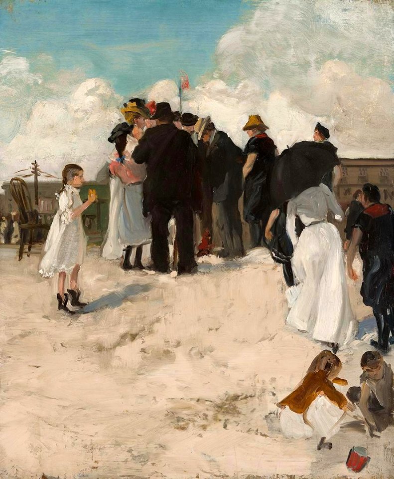 Alfred Maurer - At the Shore - 2005.15 - Crystal Bridges Museum of American Art