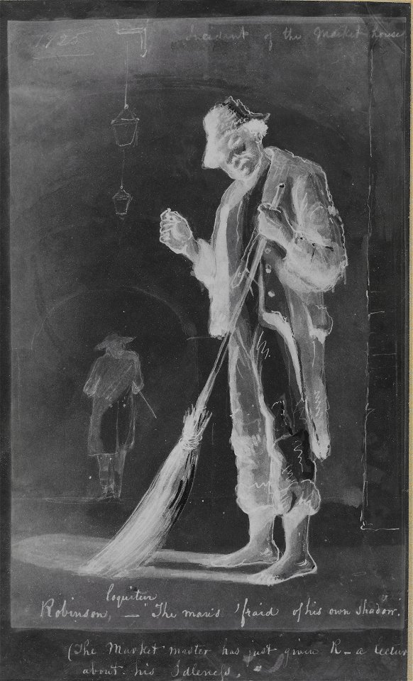 Alfred Jacob Miller - Incident of the Market House - Walters 3725105 - Back