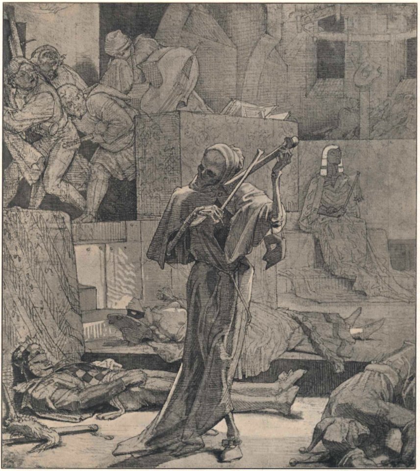 Alfred Rethel Der Tod als Würger