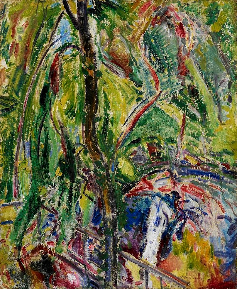 Alfred Maurer - Landscape (recto), Study for a Still Life (verso) - promised gift 185 landscape-recto-study-for-a-still-life-verso - Crystal Bridges Museum of American Art