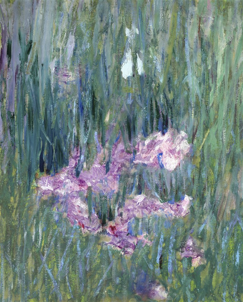 Alfred Quinton Collins - Japanese Irises - P33e12 - Isabella Stewart Gardner Museum