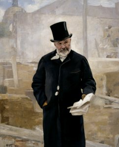 Alfred Philippe Roll - Portrait d'Adolphe Alphand - PPP112 - Musée des Beaux-Arts de la ville de Paris