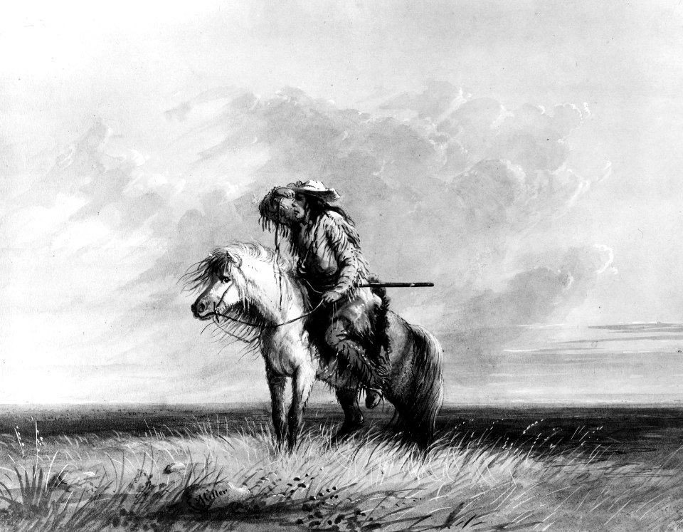 Alfred Jacob Miller - The Lost Greenhorn - Walters 371940141