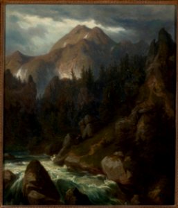 Alfred Schouppé - Mount Pyszna in the Tatra Mountains - MP 2258 MNW - National Museum in Warsaw