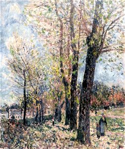 Alfred Sisley - Paysage aux environs de Moret - Kasser Foundation