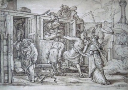 Alfred Rethel, Das Neue Jahr 1853