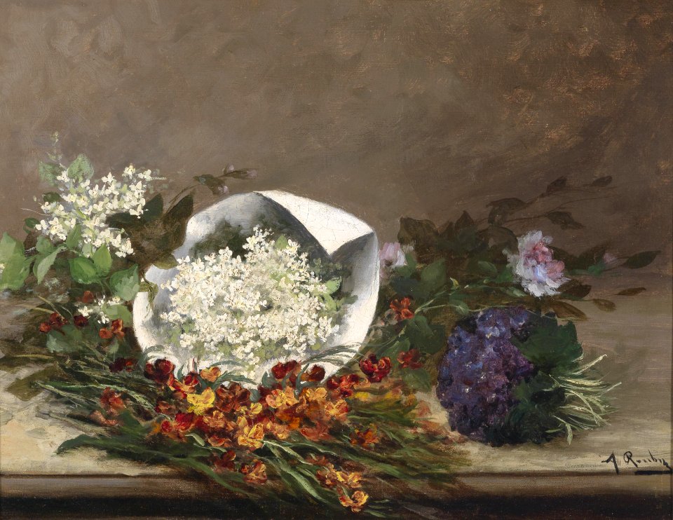 Alfred Rouby Frühlingsblumen