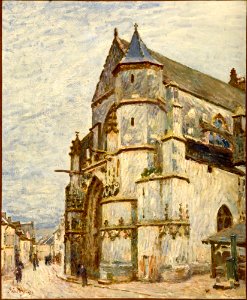 Alfred Sisley - Church at Moret after the Rain - 20.114 - Detroit Institute of Arts