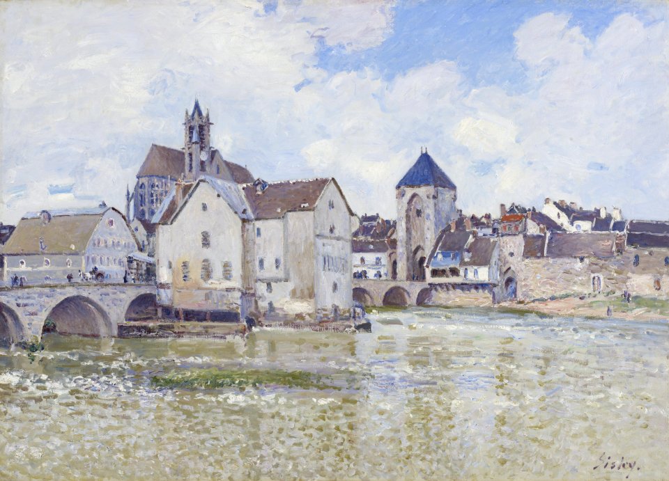 Alfred Sisley - Le Pont de Moret - 2002.67 - Minneapolis Institute of Arts