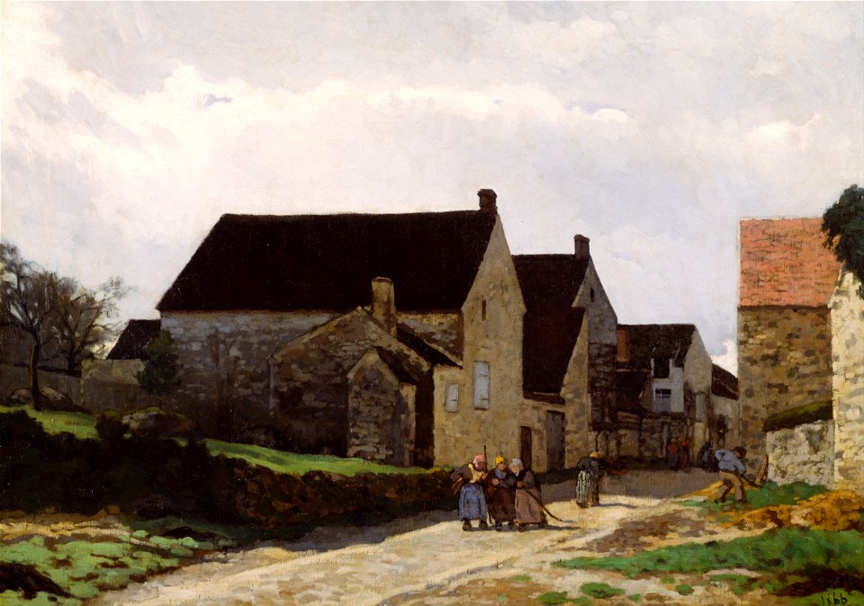 Alfred Sisley - Women Going to the Woods - Google Art Project