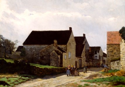 Alfred Sisley - Women Going to the Woods - Google Art Project