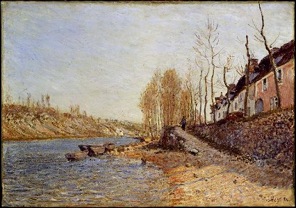 Alfred Sisley - La Croix-Blanche at Saint-Mammès - 39.680 - Museum of Fine Arts