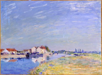 Alfred Sisley - Saint Mammès - 1997-11 - Princeton University Art Museum