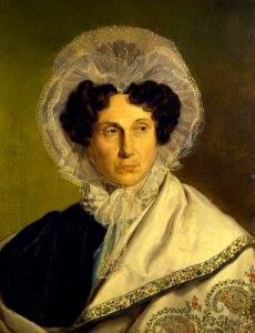 Alfred Rethel - Porträt der Mutter des Künstlers - Google Art Project