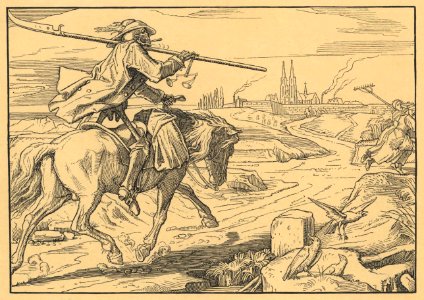 Alfred Rethel Totentanz Blatt 2