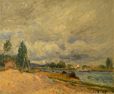 Alfred Sisley-Bords de Seine ou du Loing