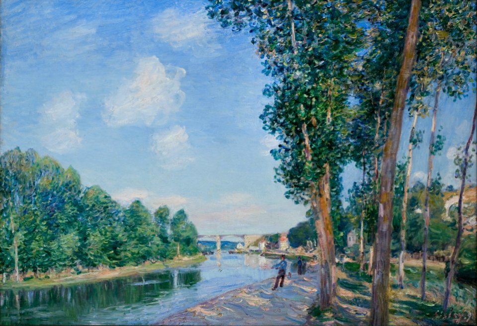 Alfred Sisley - Saint-Mammès. June Sunshine - Google Art Project