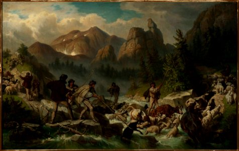 Alfred Schouppé - Motif from Kościeliska Valley - MP 2267 MNW - National Museum in Warsaw