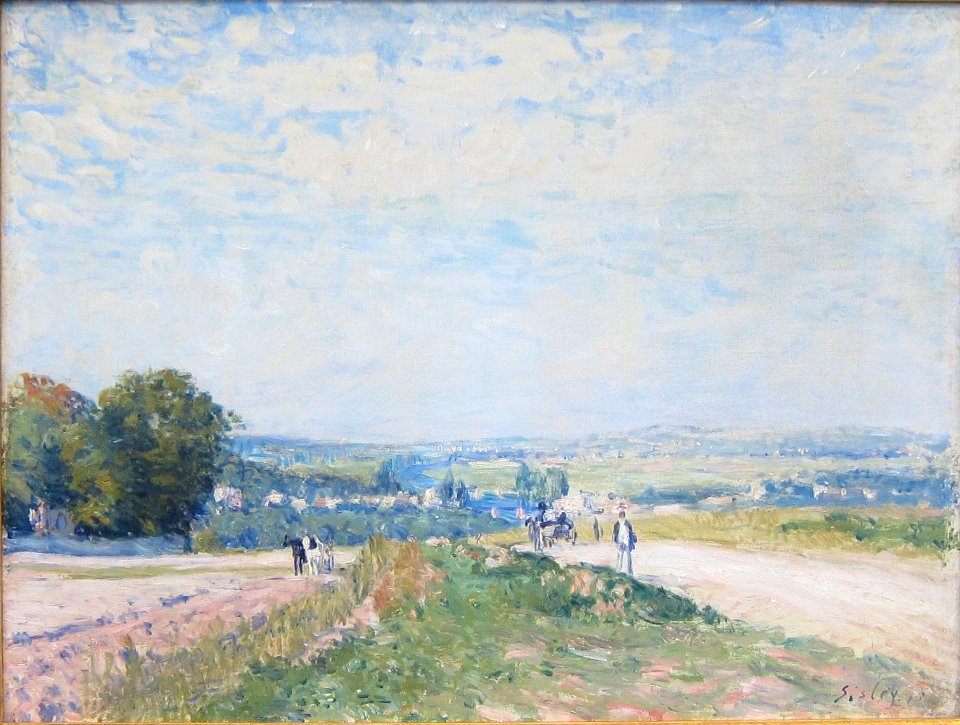 Alfred Sisley - Le Chemin de Montbuisson à Louveciennes