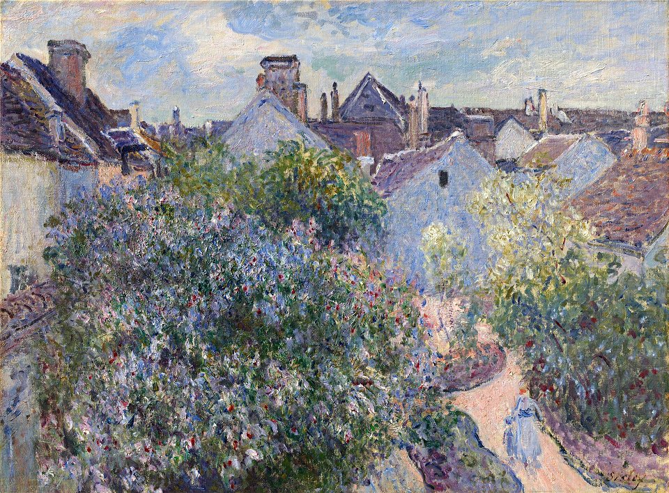 Alfred Sisley My House at Moret 1892