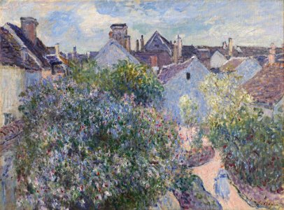 Alfred Sisley My House at Moret 1892