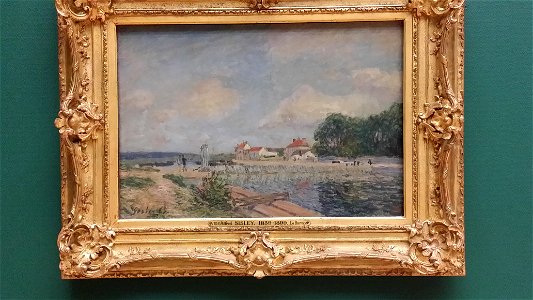 Alfred Sisley le Barrage