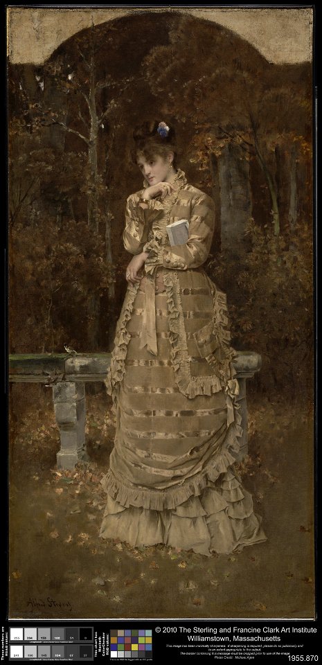 Alfred Stevens - Fall - 1955.870 - Clark Art Institute